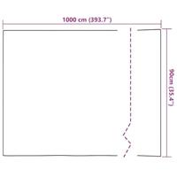VidaXL Raamfolies 2 st mat bloemenpatroon pvc - thumbnail
