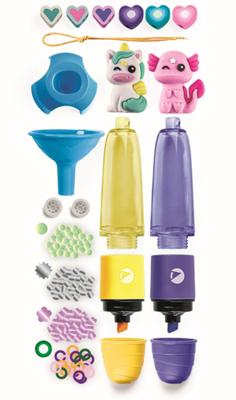 CLEMENTONI - Creëer je eigen fluorescerende lampen - Trendy dieren