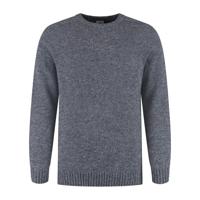 Blue loop Ritorti Sweater Trui Heren Blue Melange L - thumbnail