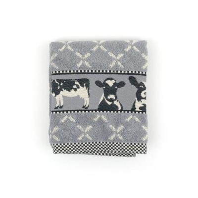 Bunzlau Castle Bunzlau Castle Cows keukendoek 53x60 Grey