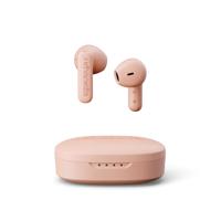 Urbanista Copenhagen Echte Draadloze Oordopjes, Bluetooth 5.2 Oortjes met Aanraakbediening & Microfoon met Ruisonderdrukking, 32H Speeltijd, USB-C Oplaadcase, IPX4-Waterbestendig, Stoffig Roze - thumbnail