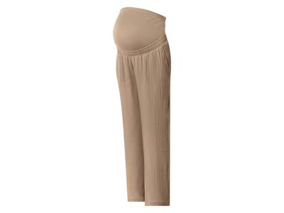 esmara Mousseline zwangerschapsbroek (Beige, L (44/46))