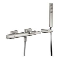 Badmengkraan Tres Project met Watervaluitloop en Handdoucheset RVS Tres - thumbnail