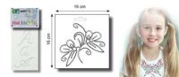 Vaessen Creative • hotfix deco stencil 16x16cm bloem - thumbnail