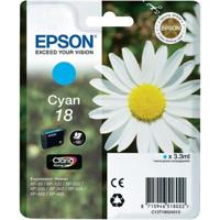 Epson Inktcartridge 18 Origineel Cyaan C 13 T 18024012 - thumbnail