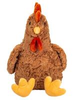 Pluchen kip Gloria 28 cm TEDDY HERMANN bruin - thumbnail