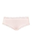 Hanro dames lingerie Cotton Lace Hipster roze 072438 - thumbnail