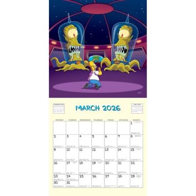 Simpsons Kalender 2026 Simpsons Kalender 2026