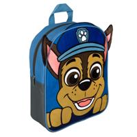 Paw Patrol Pluche Rugzak Chase 31x25.5x8.5 cm Blauw/Grijs - thumbnail