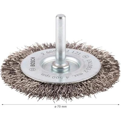 Bosch Accessoires Schijfborstel 70 mm, 0,3 mm, 10 mm, 4500 U/ min 1st - 2608622121
