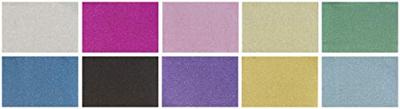Stylex Hobby Glitter Plakpapier 15x10 cm 10 Stuks