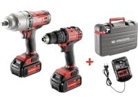 Facom CL3.CP18SPB Accuschroefboormachine, Accuslagmoersleutel 18 V 5 Ah Li-ion Incl. 2 accus, Incl. koffer - thumbnail