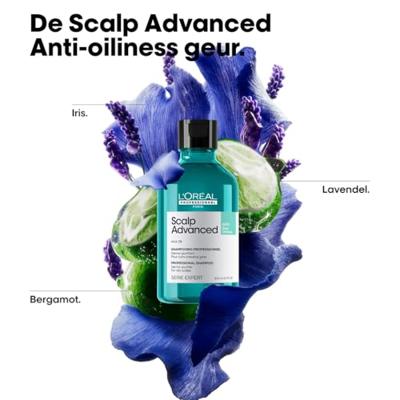 L'Oréal Professional Scalp Advanced Anti-Oiliness Dermo-Purifier Shampoo (voor een vette hoofdhuid)