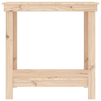 Werkbank 80x50x80 cm massief grenenhout - thumbnail