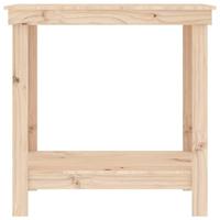 Werkbank 80x50x80 cm massief grenenhout - thumbnail