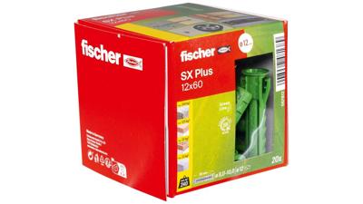 Fischer 567812 SX Plus Green Spreidplug 60 mm 12 mm 20 stuk(s) Fischer 567812 SX Plus Green Spreidplug 60 mm 12 mm 20 stuk(s)