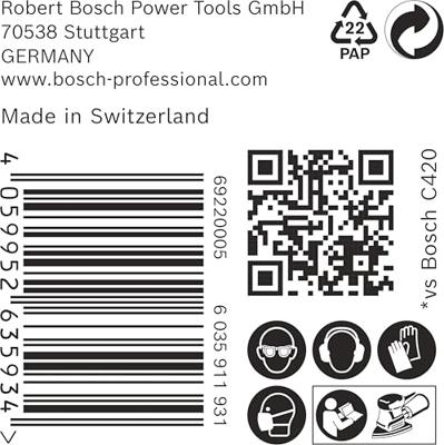 Bosch Accessories 2608901643 Schuurpapier voor multischuurmachine Korrelgrootte (num) 120 (l x b) 150 mm x 100 mm 50 stuk(s) Bosch Accessories 2608901643 Schuurpapier voor multischuurmachine Korrelgrootte (num) 120 (l x b) 150 mm x 100 mm 50 stuk(s)