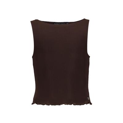 Frankie & Liberty Zomer top meisjes - bruin - Sadee
