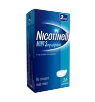 Nicotinell Zuigtablet Mint 2 mg - voor stoppen met roken - thumbnail