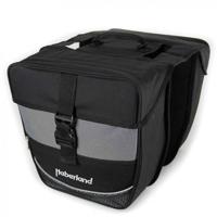 Haberland dubbele tas "einsteiger-serie" twin bag einsteiger series b/sil. - thumbnail