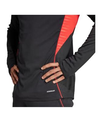 adidas Benfica Trainingstrui 1/4-Zip 2025-2026 Zwart Wit Rood