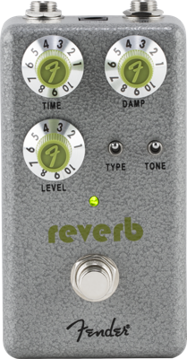 Fender Hammertone Reverb effectpedaal Fender Hammertone Reverb effectpedaal