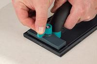 Wolfcraft Schuurset | Gips + 4 stramienstroken | 280 x 115mm | 1 set - 8722000 - thumbnail