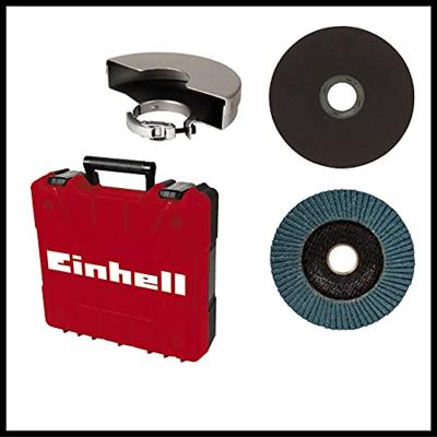Einhell TE-AG 18/115 Li - Solo Accu Haakse Slijper | 115 mm | Incl. accessoires | Zonder accu en lader | In koffer - 4431123