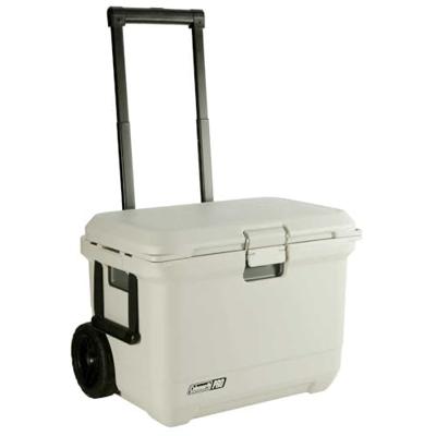 Coleman 55QT Pro Wheeled Koelboxen passief Grijs 52L Coleman 55QT Pro Wheeled Koelboxen passief Grijs 52L