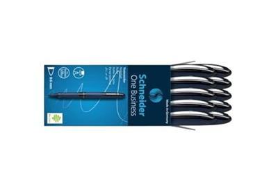 Schneider Schreibgeräte One Business 183001 Rollerballpen 0.6 mm Zwart 1 stuk(s) Schneider Schreibgeräte One Business 183001 Rollerballpen 0.6 mm Zwart 1 stuk(s)