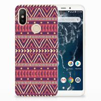 Xiaomi Mi A2 TPU bumper Aztec Paars - thumbnail