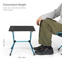 Helinox Table One Hard Top campingtafel - 60 x 39 cm - Zwart - thumbnail