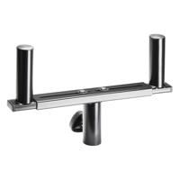 Adam Hall SPS 823 statiefadapter voor twee luidsprekers - thumbnail