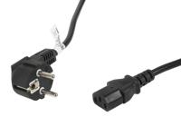 Lanberg CA-C13C-11CC-0100-BK electriciteitssnoer Zwart 10 m C13 stekker CEE7/7 - thumbnail