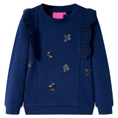 Kindertrui 128 marineblauw