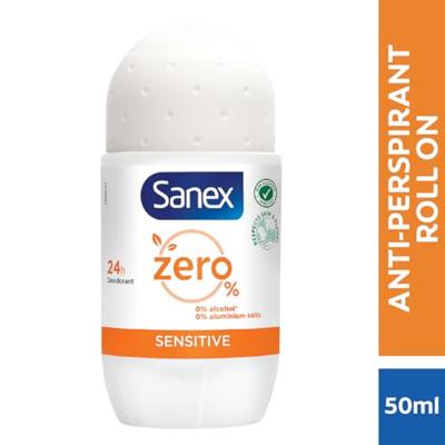 Sanex Zero% Sensitive Gevoelige Huid Deodorant Roller 50 ml bij Jumbo Sanex Zero% Sensitive Gevoelige Huid Deodorant Roller 50 ml bij Jumbo