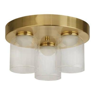 Searchlight Badkamer plafondlampHighball messing - 23083-3SB