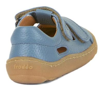 Barefootsandalen met bandjes voor kinderen BAREFOOT SANDAL FRODDO hemelsblauw