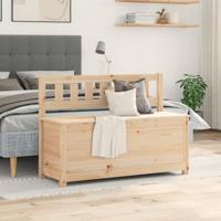 Bankje 110x41x76,5 cm massief grenenhout - thumbnail