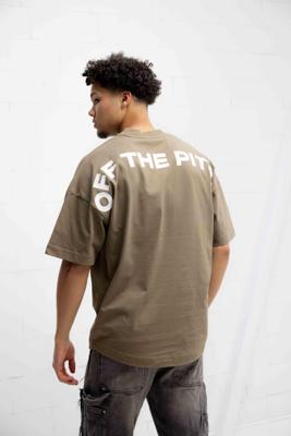 Off The Pitch OTP Oversized T-Shirt Unisex Donkergroen - Maat XXL - Kleur: Groen | Soccerfanshop