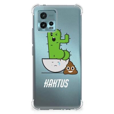 otorola Moto G72 Stevig Bumper Hoesje Cactus Poo otorola Moto G72 Stevig Bumper Hoesje Cactus Poo