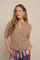 Studio Anneloes Bibi Sl Cardigan 13811 Vest 2200 Latte - thumbnail
