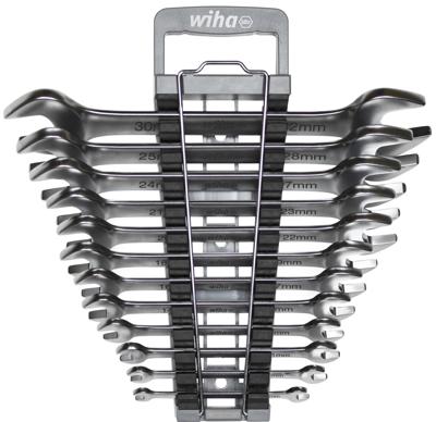 Wiha 44753 Dubbele steeksleutelset 12-delig Sleutelbreedte (metrisch) 7 - 32 mm