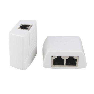 RJ45 naar 2 x RJ45 Ethernet-netwerkkoppeling Thunder bliksembeveiliging