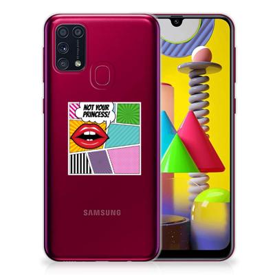 Samsung Galaxy M31 | Sillicone Back Cover | Popart Princess Samsung Galaxy M31 | Sillicone Back Cover | Popart Princess