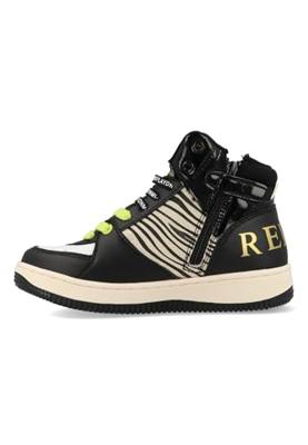 Replay Epic JR Mid Girl 9 JZ430022S-3391 Zwart / Wit -32 maat 32