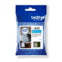 Inktcartridge Brother LC-422C blauw | 5 stuks - thumbnail
