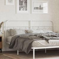 Hoofdbord 160 cm metaal wit - thumbnail