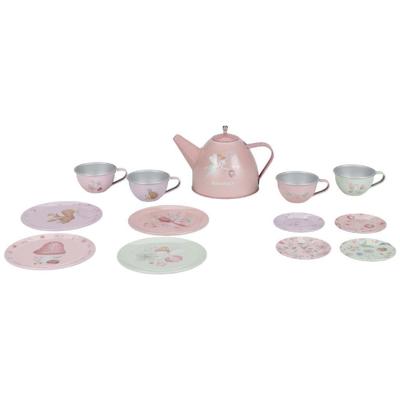 Little Dutch fairy garden tinnen theeservies