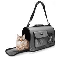 Nobleza Katten draagtas tot 4 kg - 44,5x20x26 cm - Zwart - thumbnail